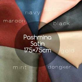 Pashmina satin 175*75cm